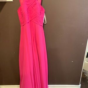 Azazie Pink Fusia Bridesmaid Dress